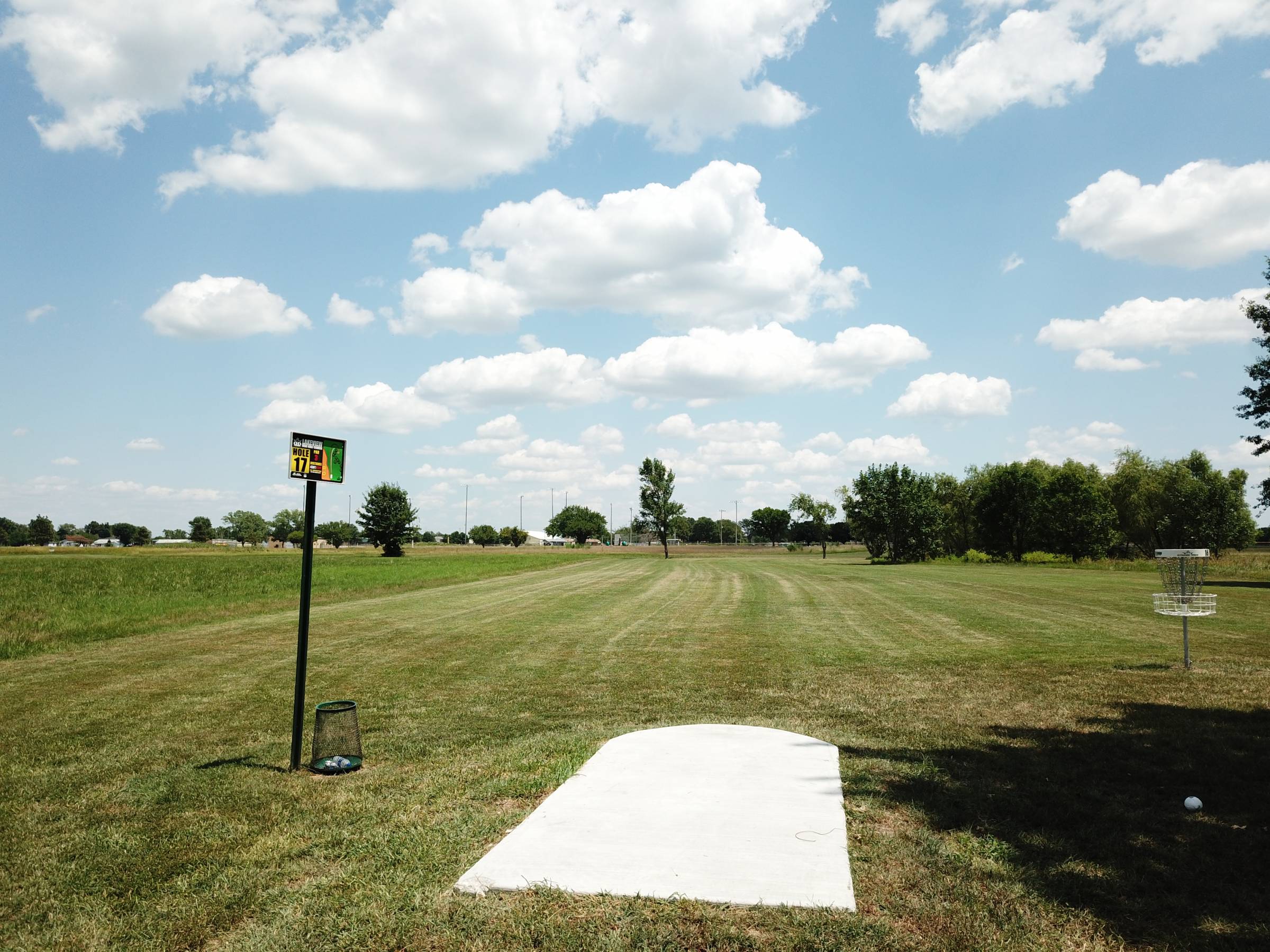 Hole 17 • Safari Industrial Park DGC (Chanute, KS) Disc Golf Courses