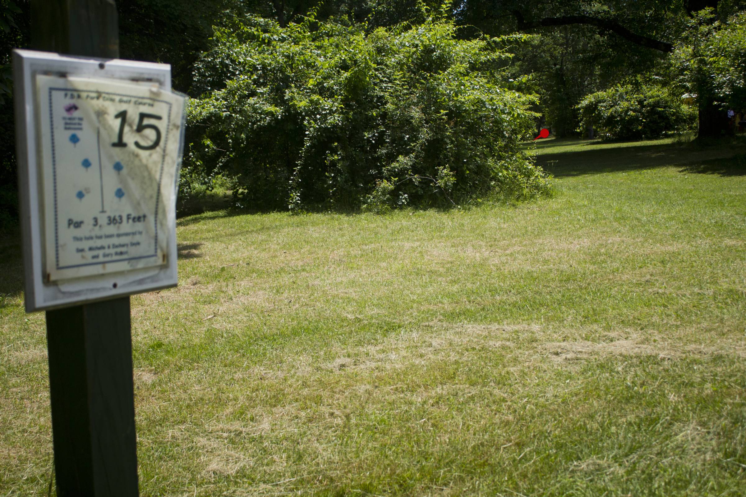 Hole 15 • FDR State Park (Yorktown Heights, NY) Disc Golf Courses