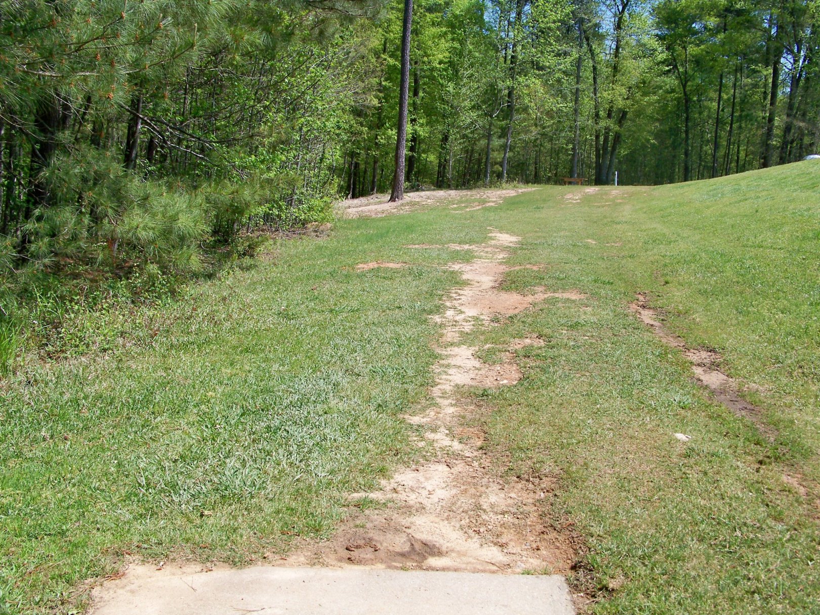 Hole 9 • Patriot's Park (Grovetown, GA) Disc Golf Courses Disc Golf