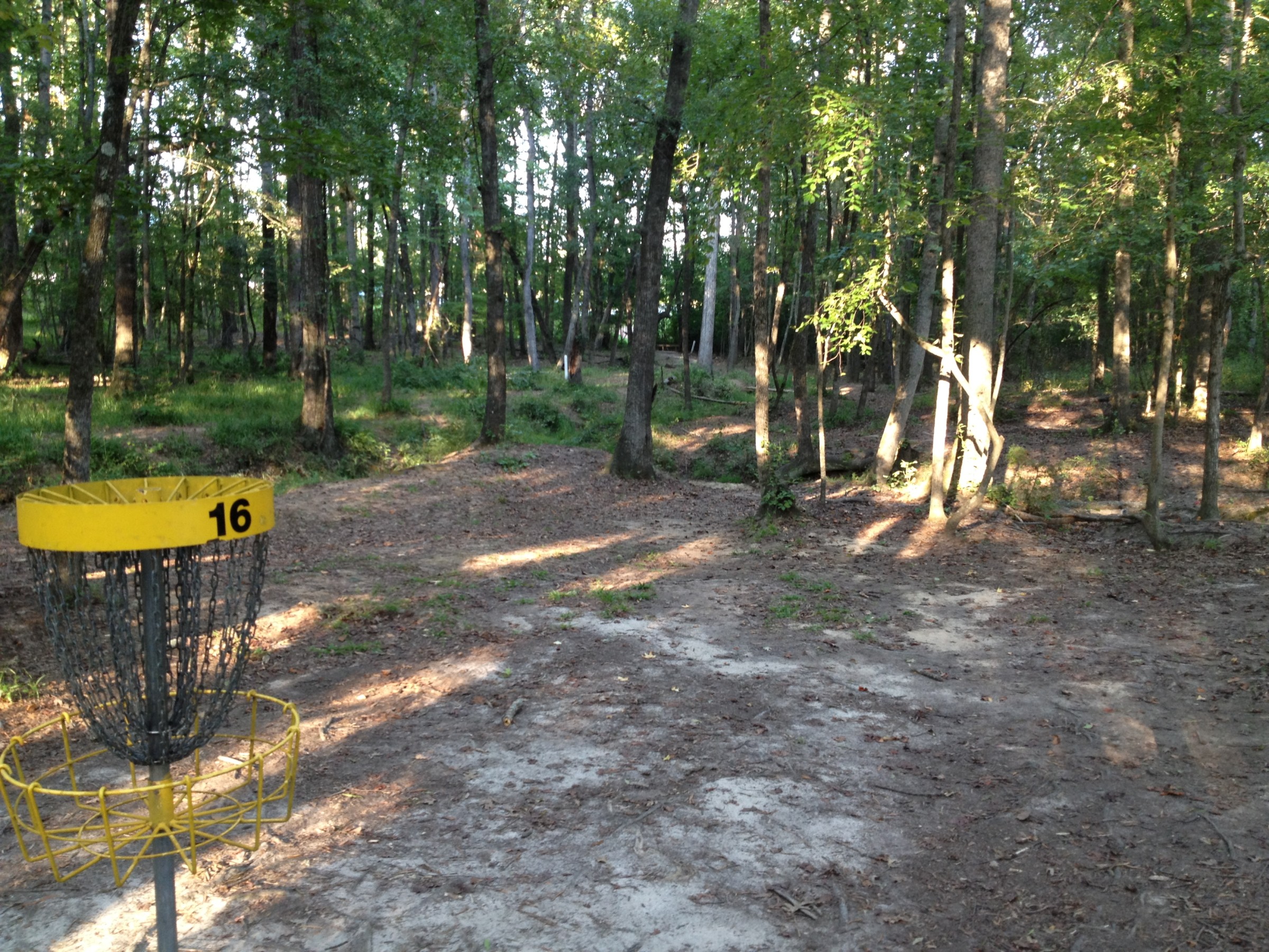 Hole 16 • Patriot's Park (Grovetown, GA) Disc Golf Courses Disc