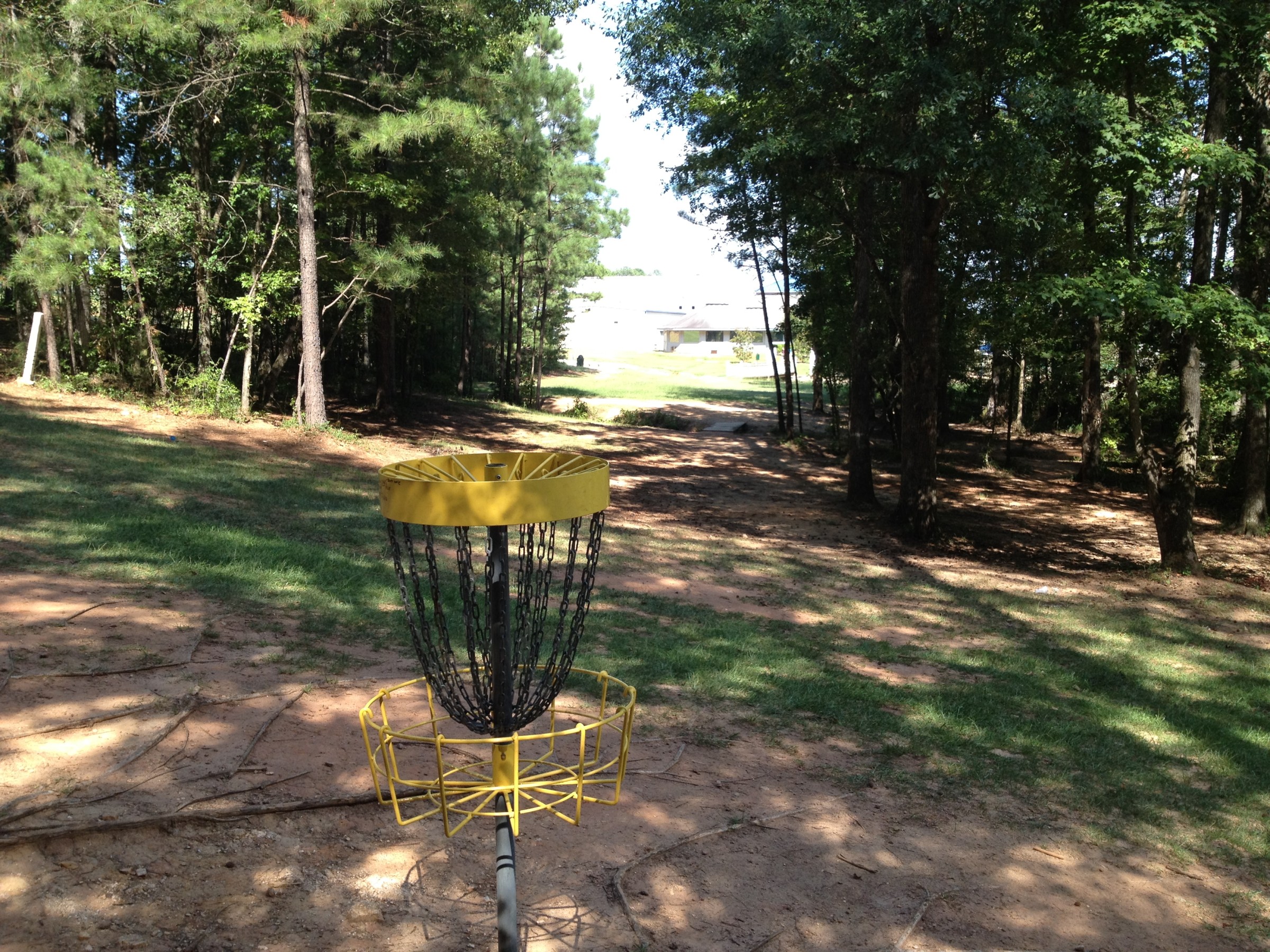 Hole 1 • Patriot's Park (Grovetown, GA) Disc Golf Courses Disc Golf