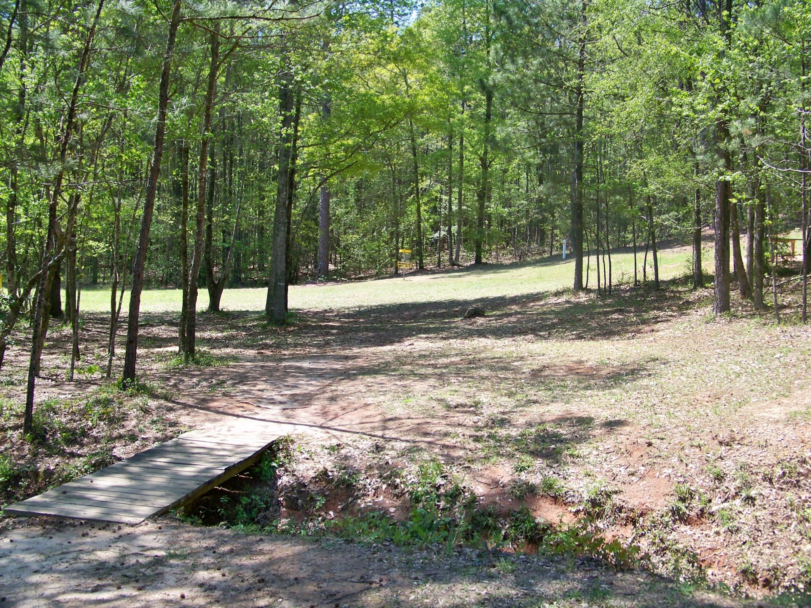 Hole 1 • Patriot's Park (Grovetown, GA) Disc Golf Courses Disc Golf