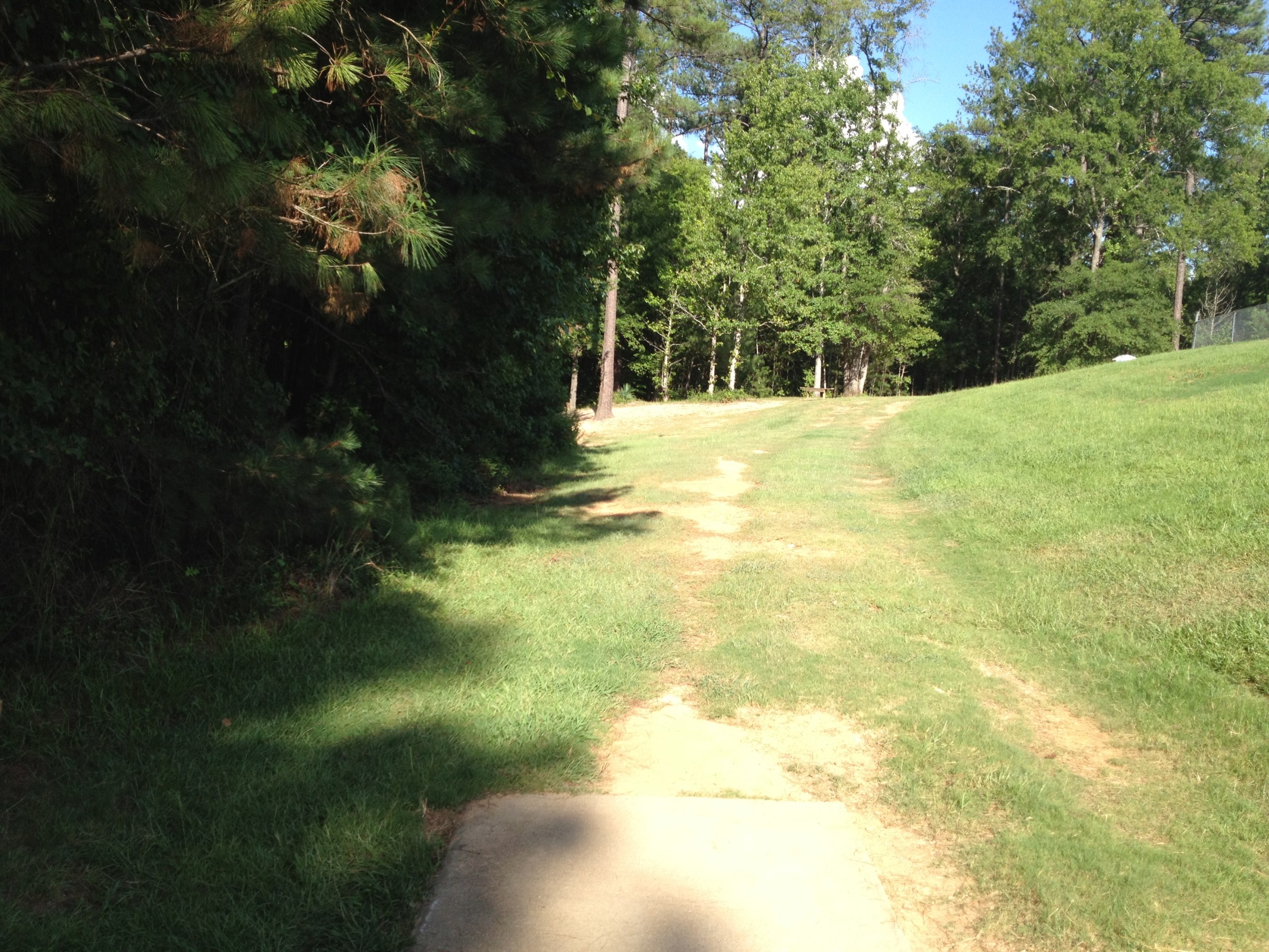 Hole 9 • Patriot's Park (Grovetown, GA) Disc Golf Courses Disc Golf