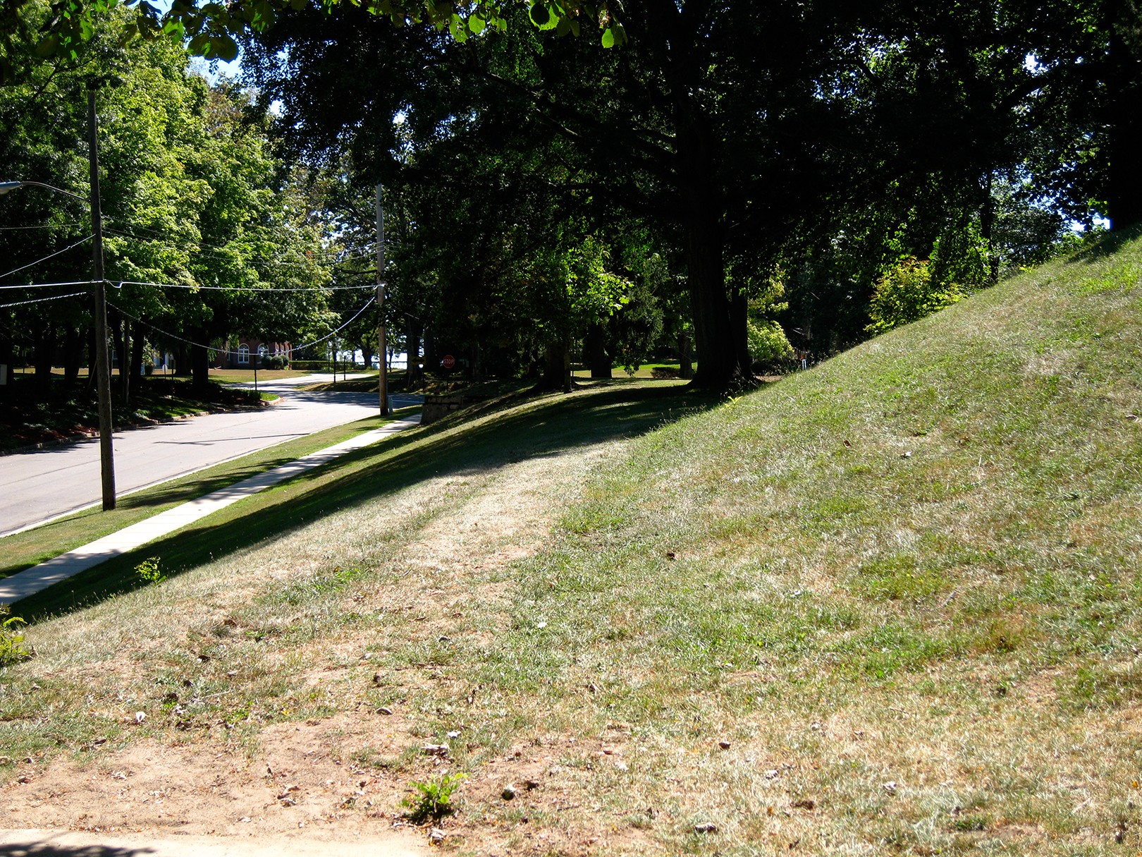 Hole 2 • Victory Park (Albion, MI) Disc Golf Courses Disc Golf Scene