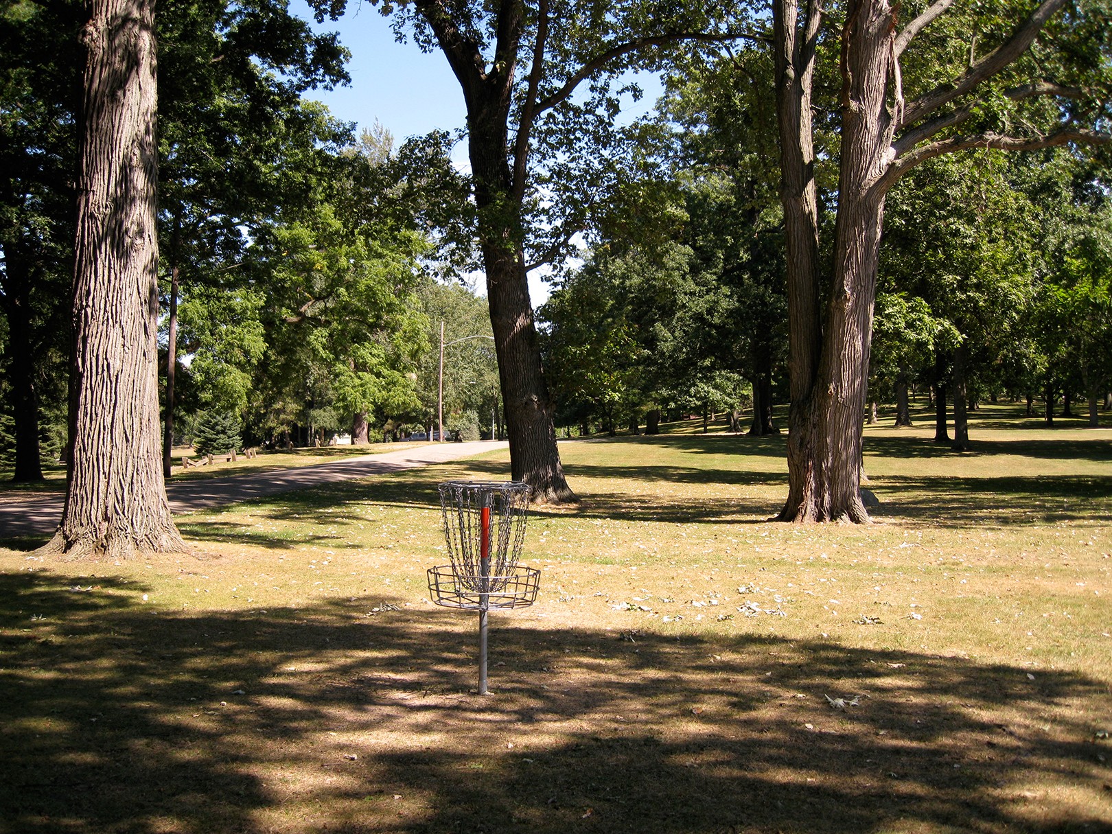 Hole 7 • Victory Park (Albion, MI) Disc Golf Courses Disc Golf Scene