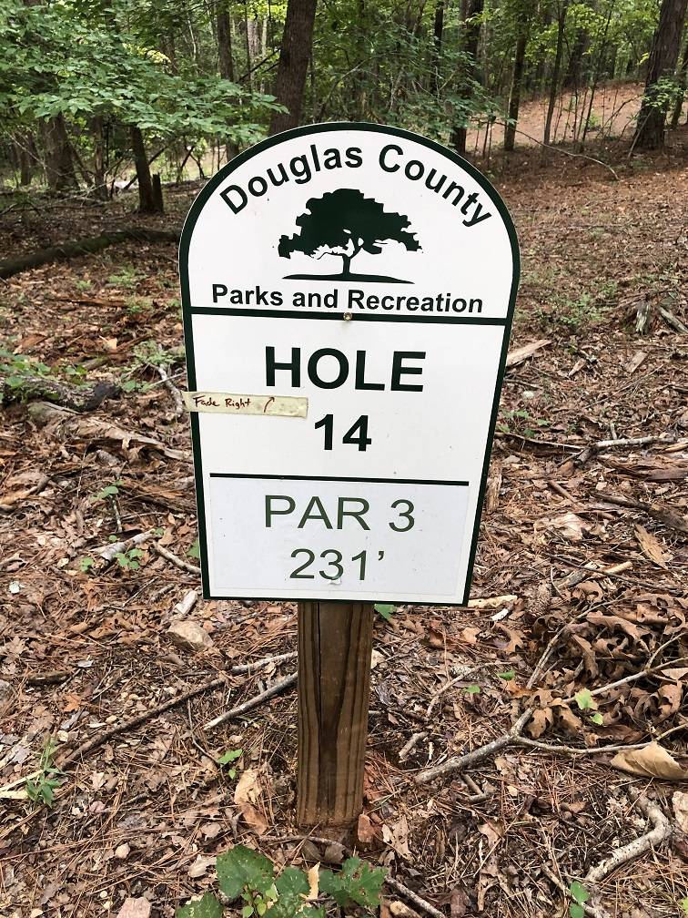 Hole 14 • Dog River Disc Golf Course (Douglasville, GA) Disc Golf