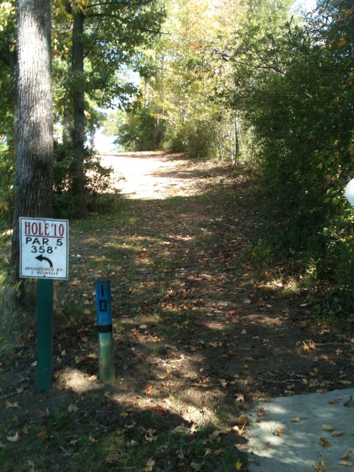 Hole 10 • Stephens County/Rose Lane (Toccoa, GA) Disc Golf Courses