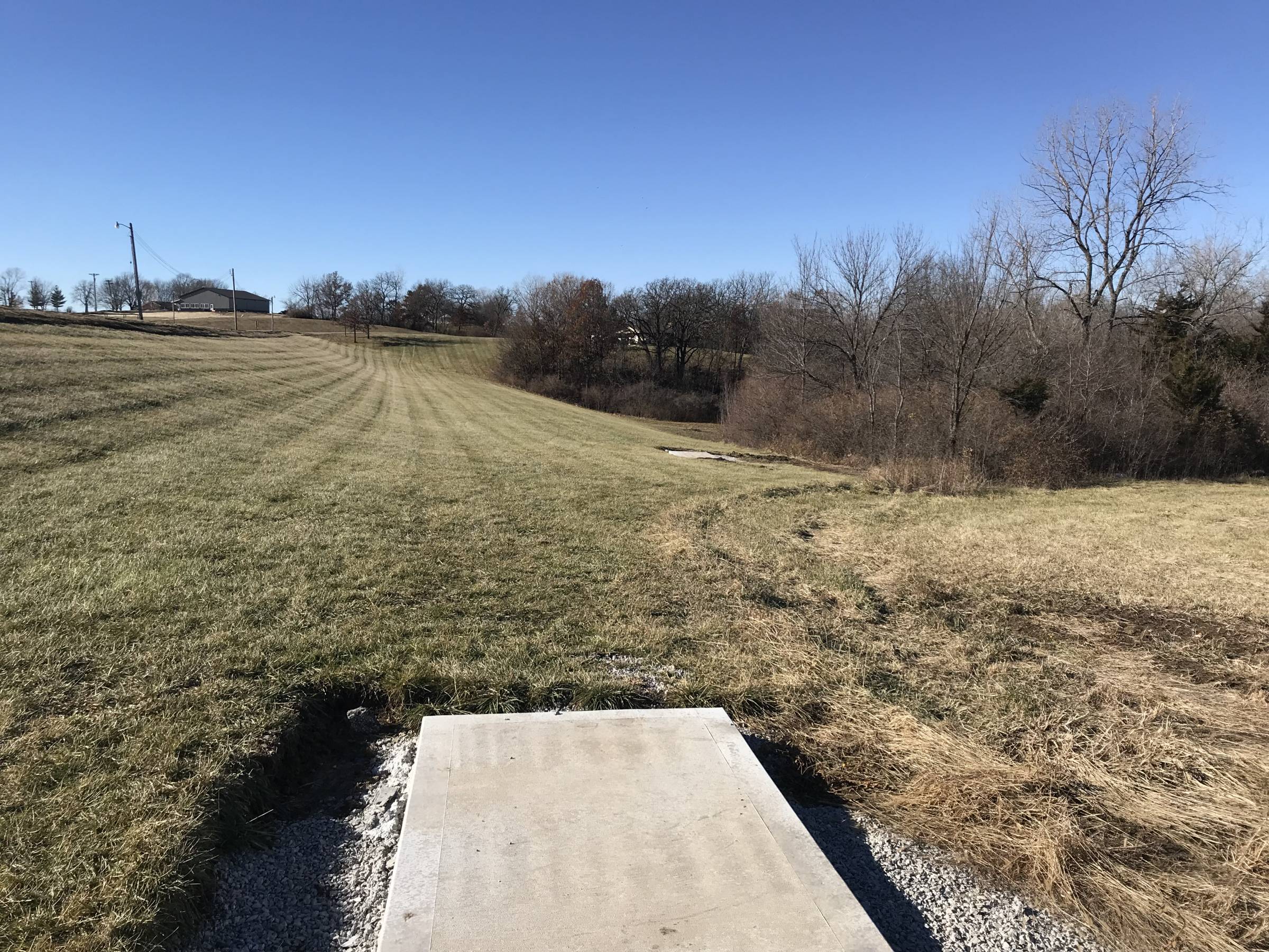 Hole 10 • The Flying Cardinal (Lawson, MO) Disc Golf Courses Disc