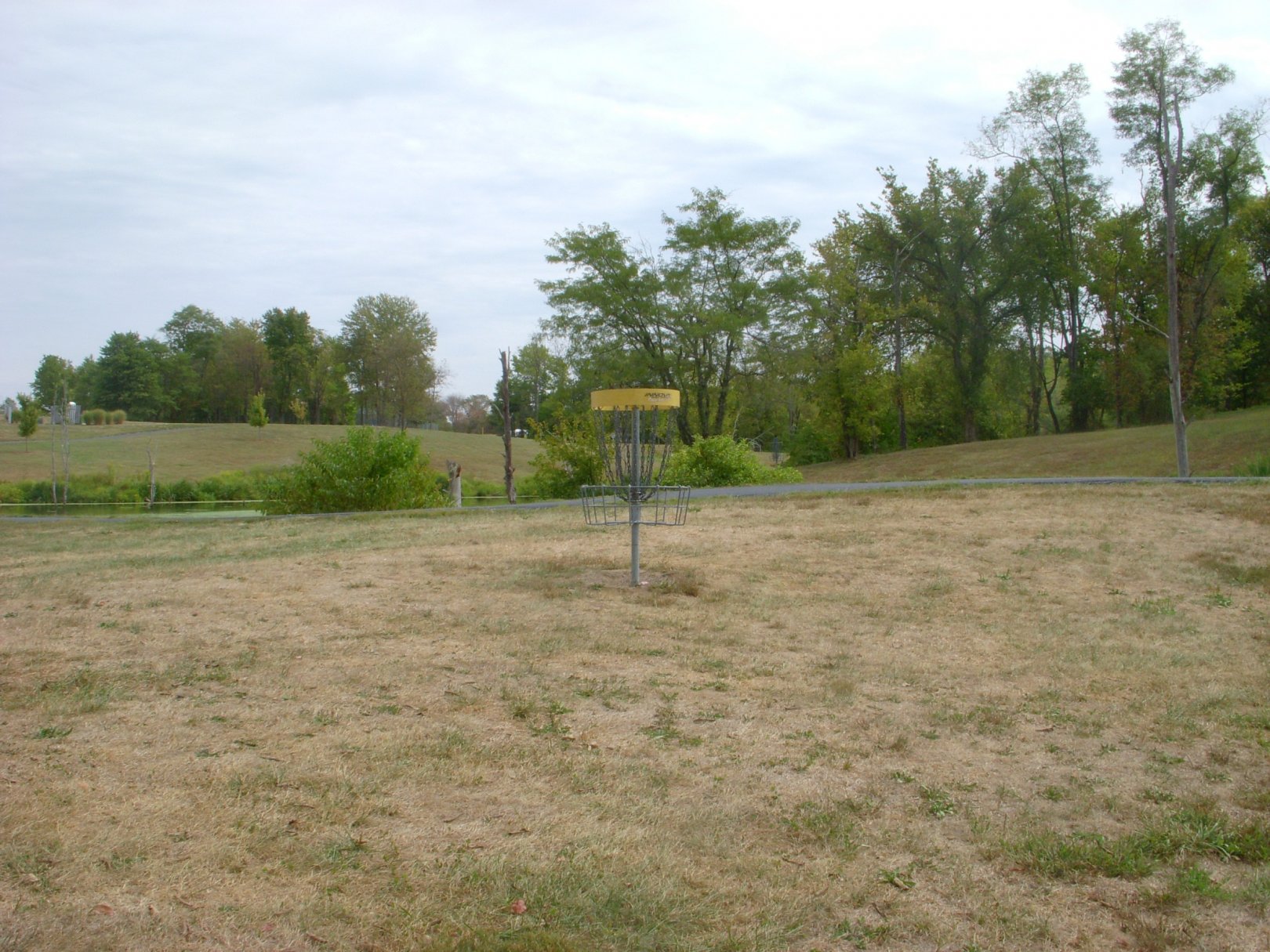 Hole 2 • Idlewild (Burlington, KY) Disc Golf Courses Disc Golf Scene