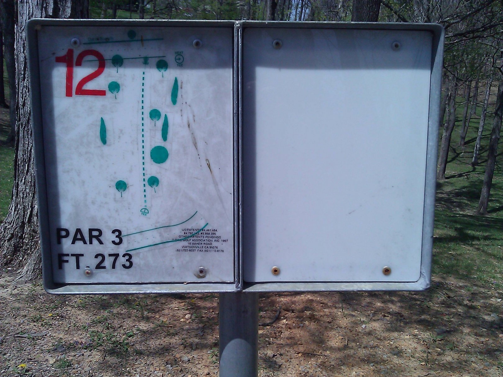 Hole 12 • Radcliff DGC (Radcliff, KY) Disc Golf Courses Disc Golf Scene