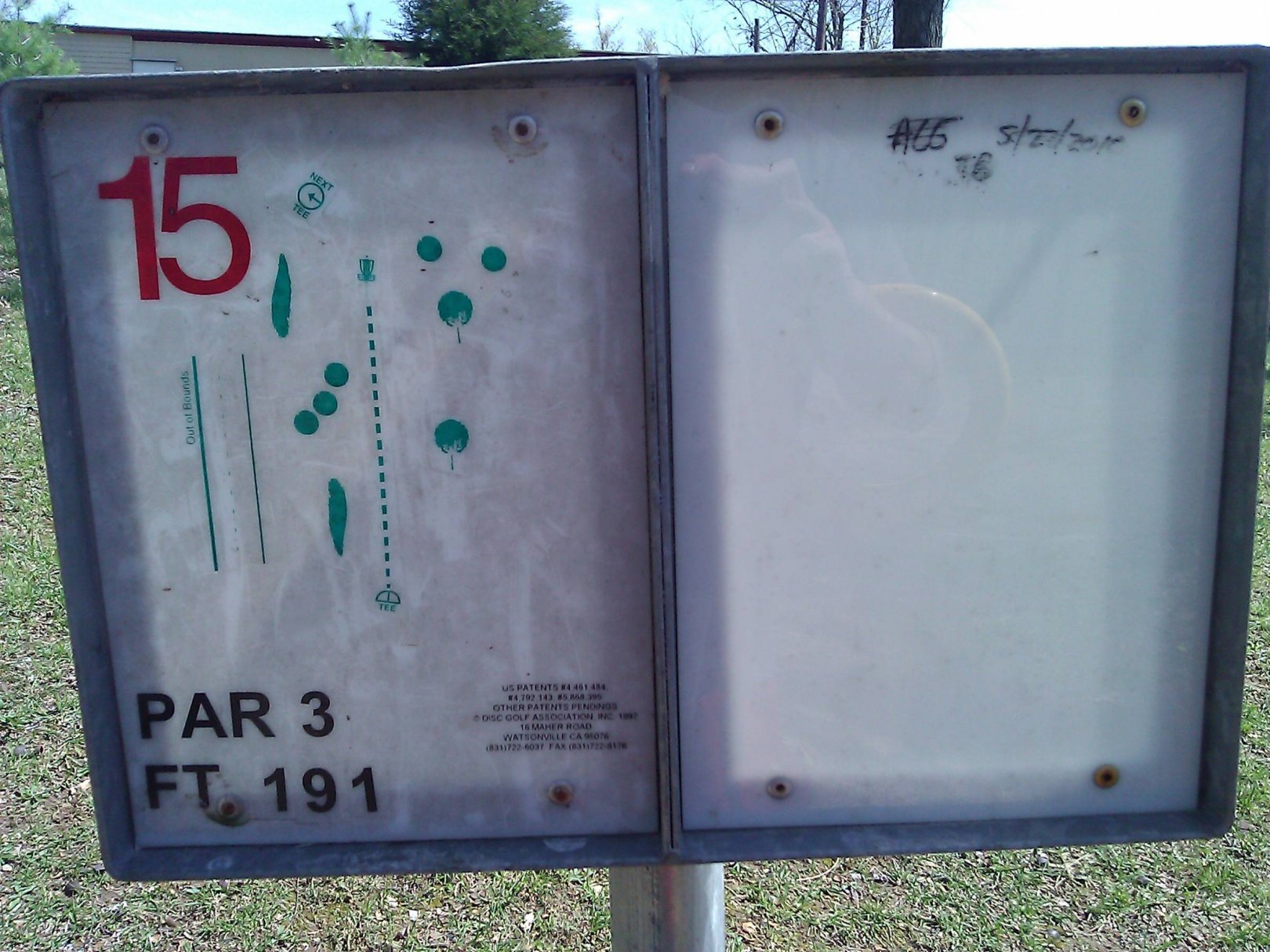 Hole 15 • Radcliff DGC (Radcliff, KY) Disc Golf Courses Disc Golf Scene