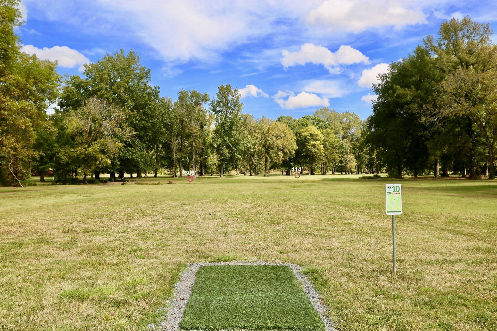 Hole 10 • West / Hindman Park (Little Rock, AR) Disc Golf Courses