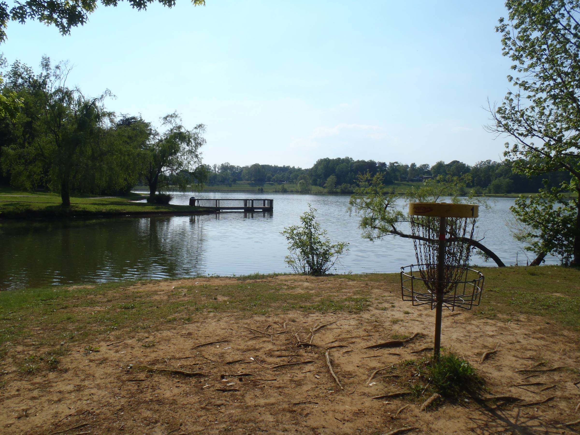 Hole 16 • Cane Creek Park (Cookeville, TN) Disc Golf Courses Disc