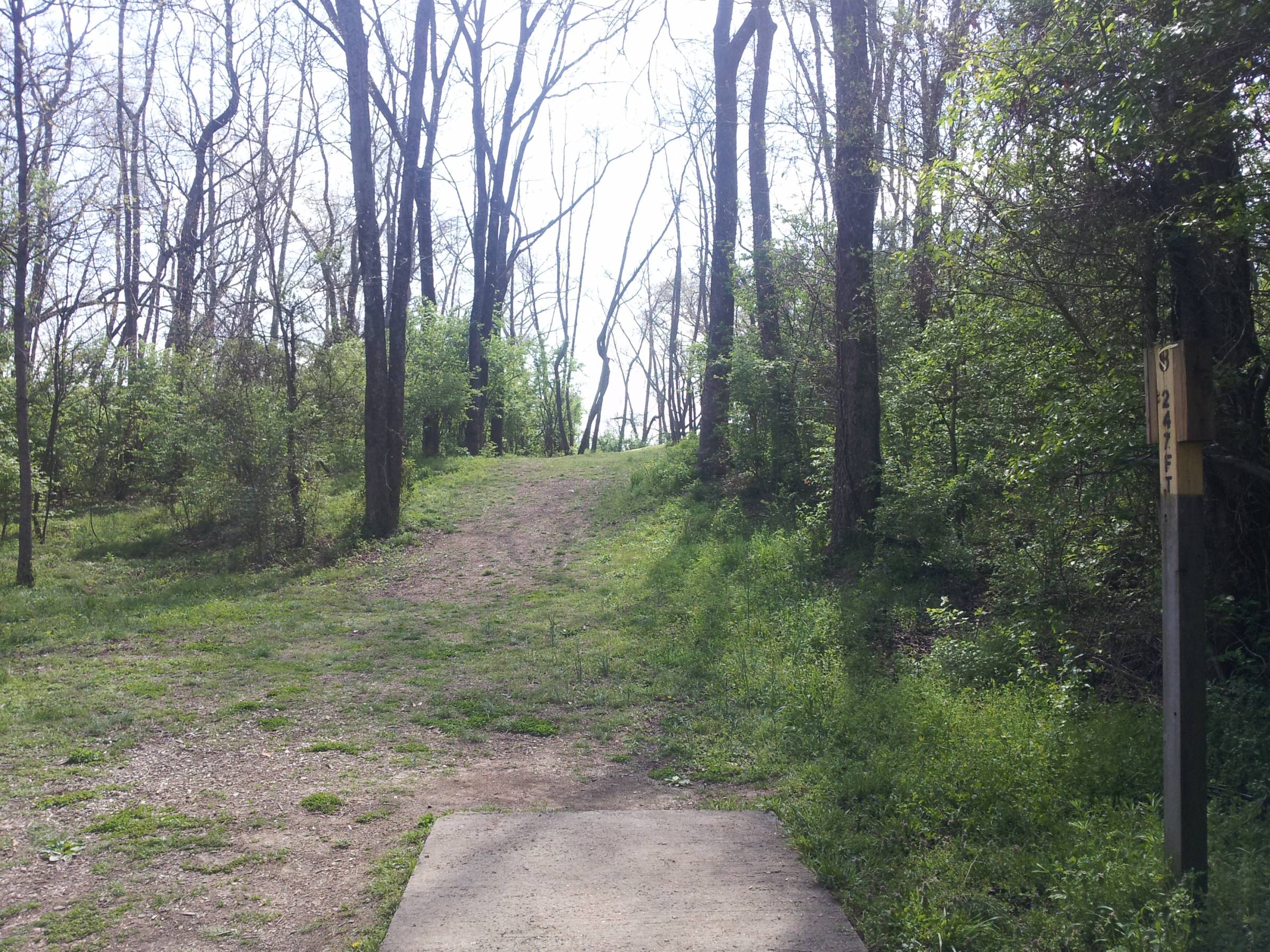 Hole 7 • Triple Creek Park (Gallatin, TN) Disc Golf Courses Disc