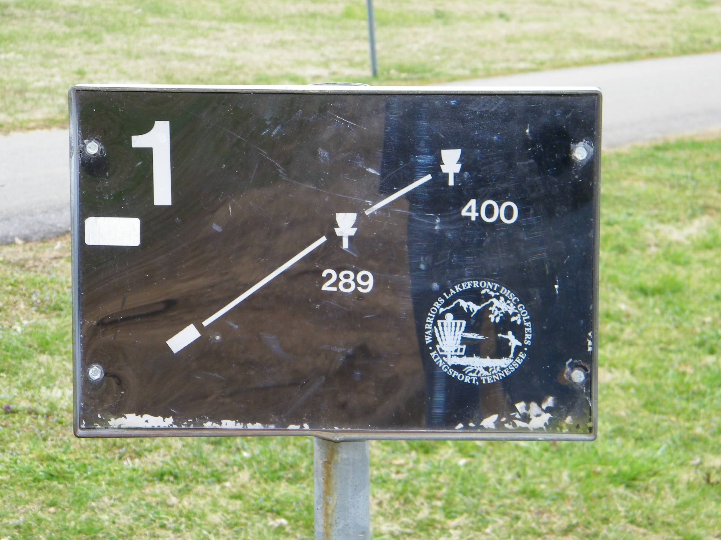 Hole 1 • Warriors Path State Park (Kingsport, TN) Disc Golf Courses