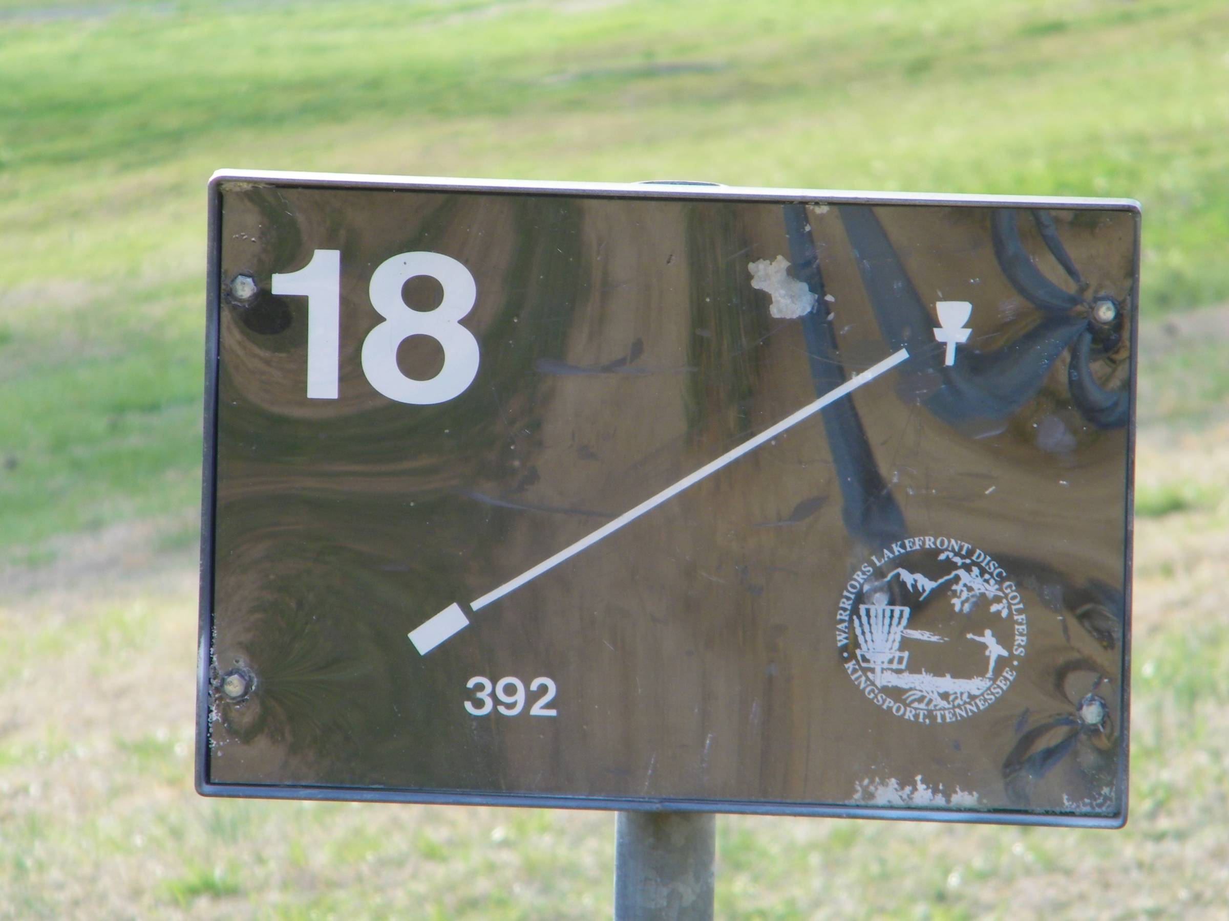 Hole 18 • Warriors Path State Park (Kingsport, TN) Disc Golf Courses