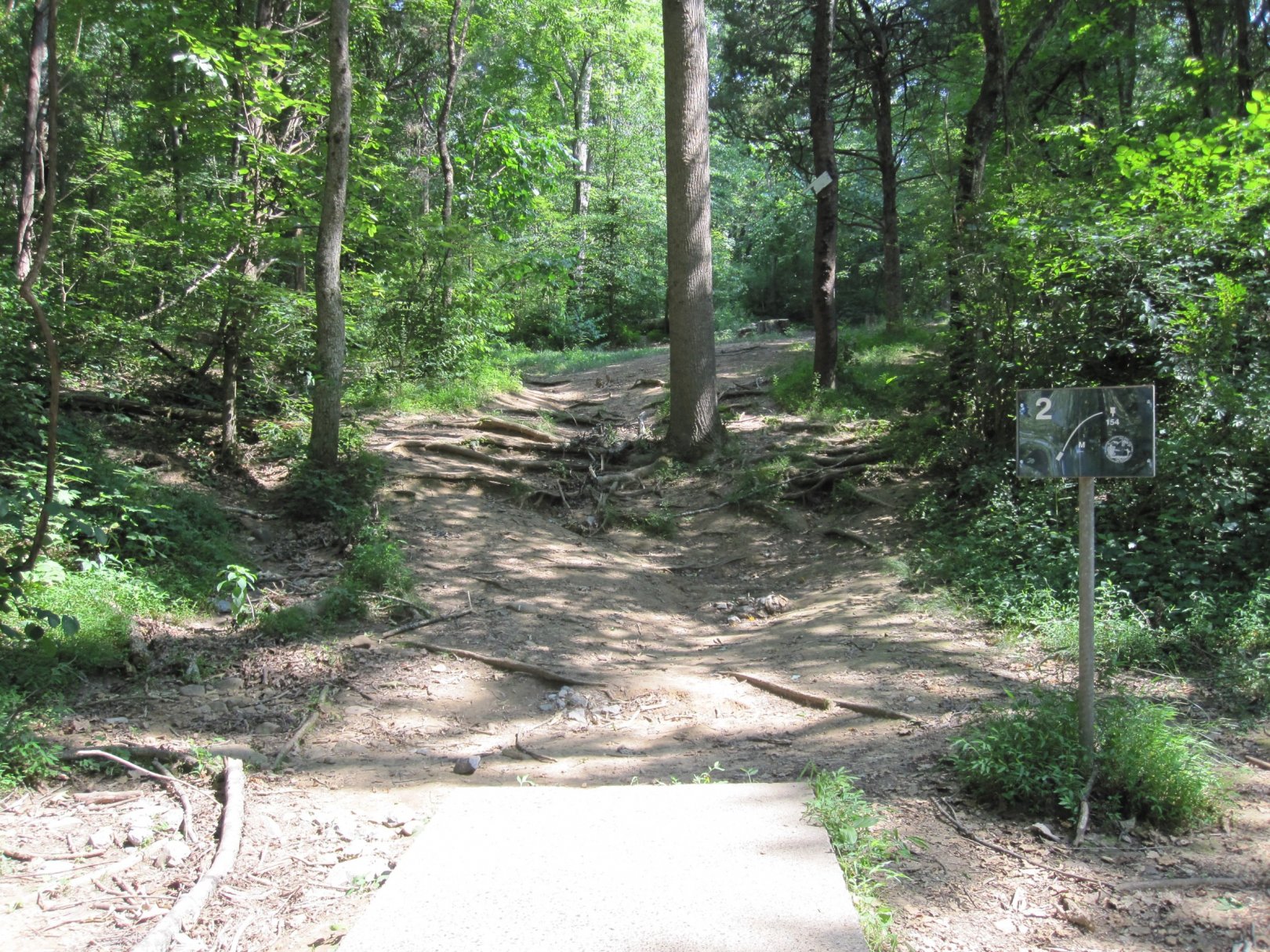 Hole 2 • Warriors Path State Park (Kingsport, TN) Disc Golf Courses