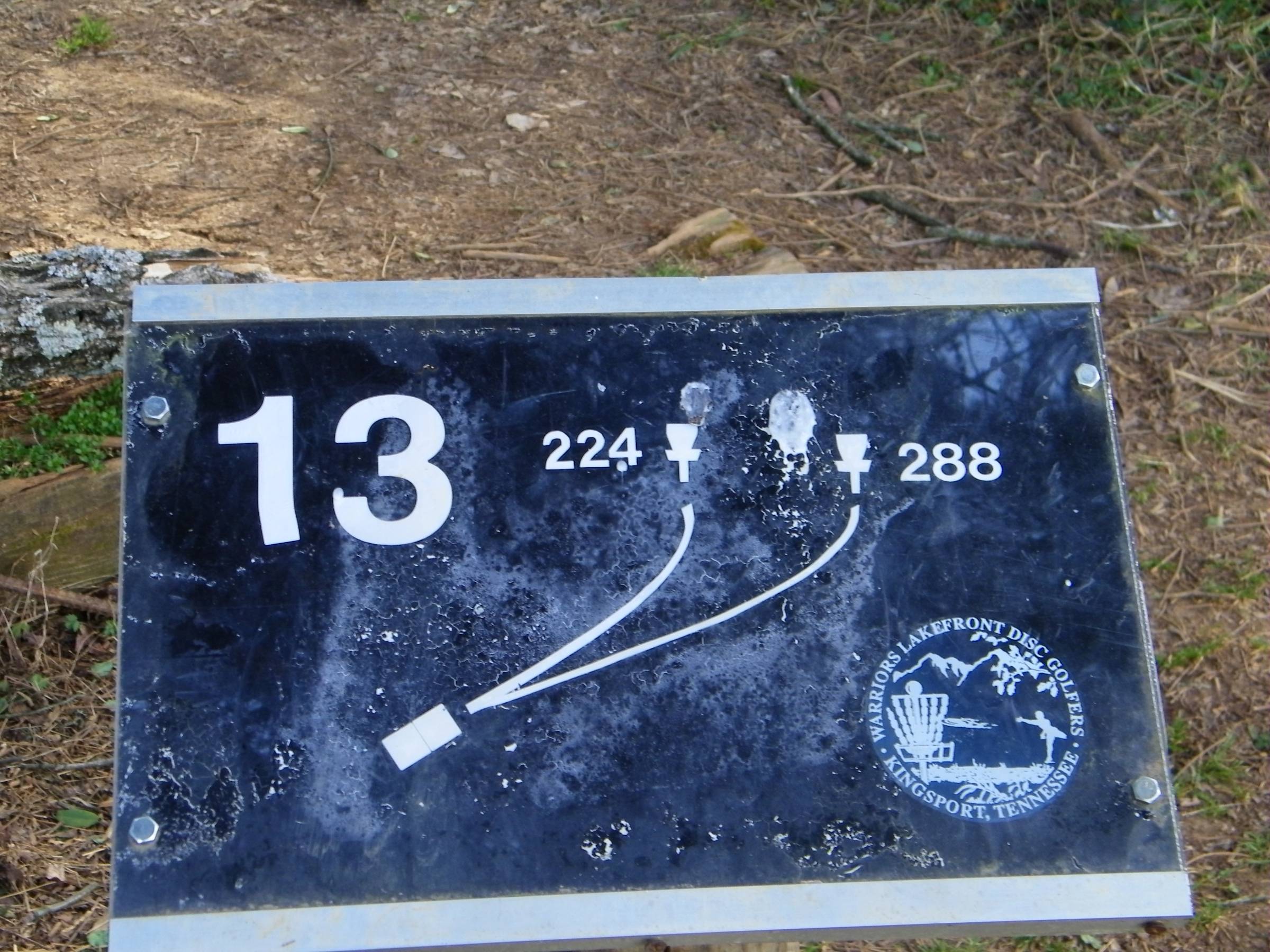 Hole 13 • Warriors Path State Park (Kingsport, TN) Disc Golf Courses