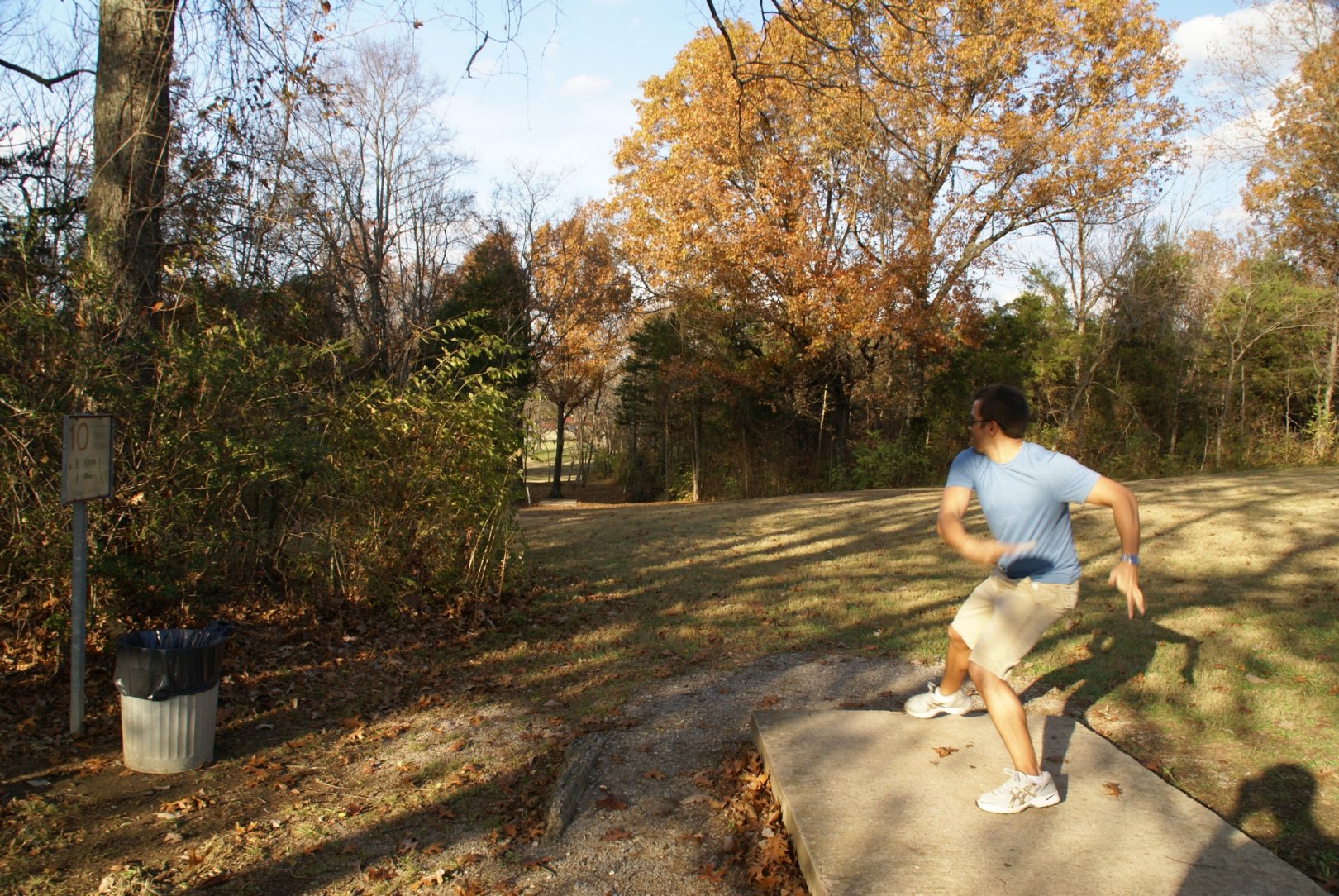 Hole 10 • Cedar Hill Park (Nashville, TN) Disc Golf Courses Disc