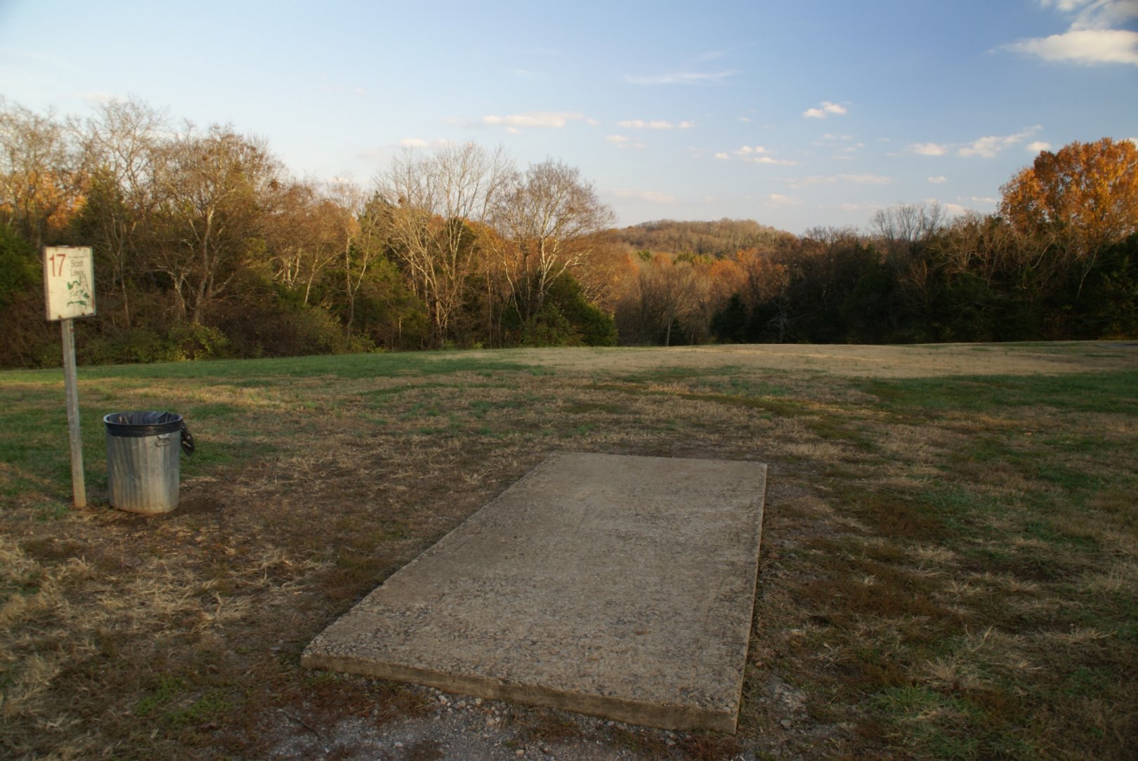 Hole 17 • Cedar Hill Park (Nashville, TN) Disc Golf Courses Disc