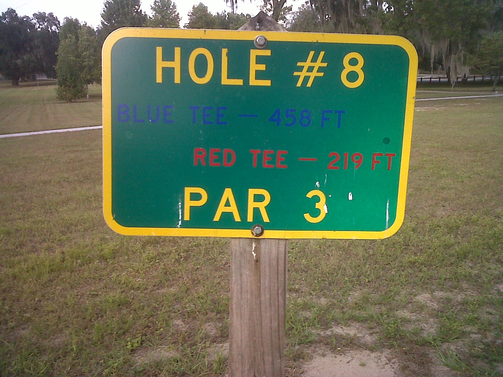 Hole 8 • Floral Park (Floral City, FL) Disc Golf Courses Disc Golf