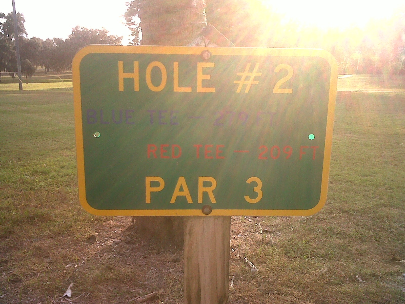 Hole 2 • Floral Park (Floral City, FL) Disc Golf Courses Disc Golf