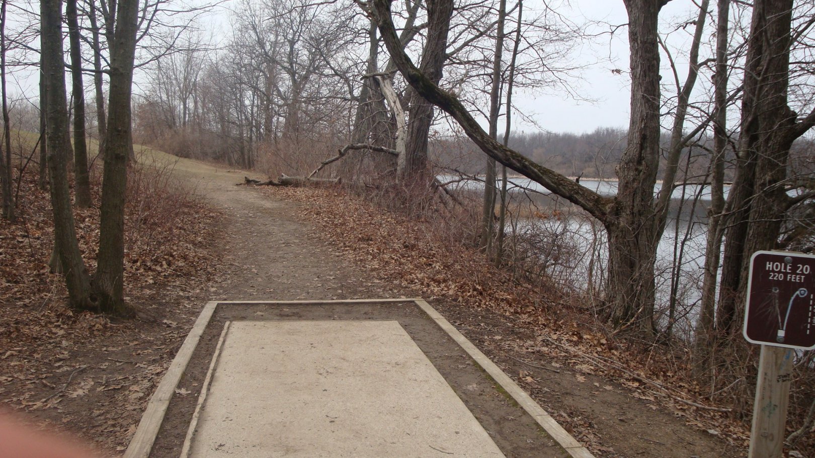 Hole 20 • Cold Brook Park (Climax, MI) Disc Golf Courses Disc Golf