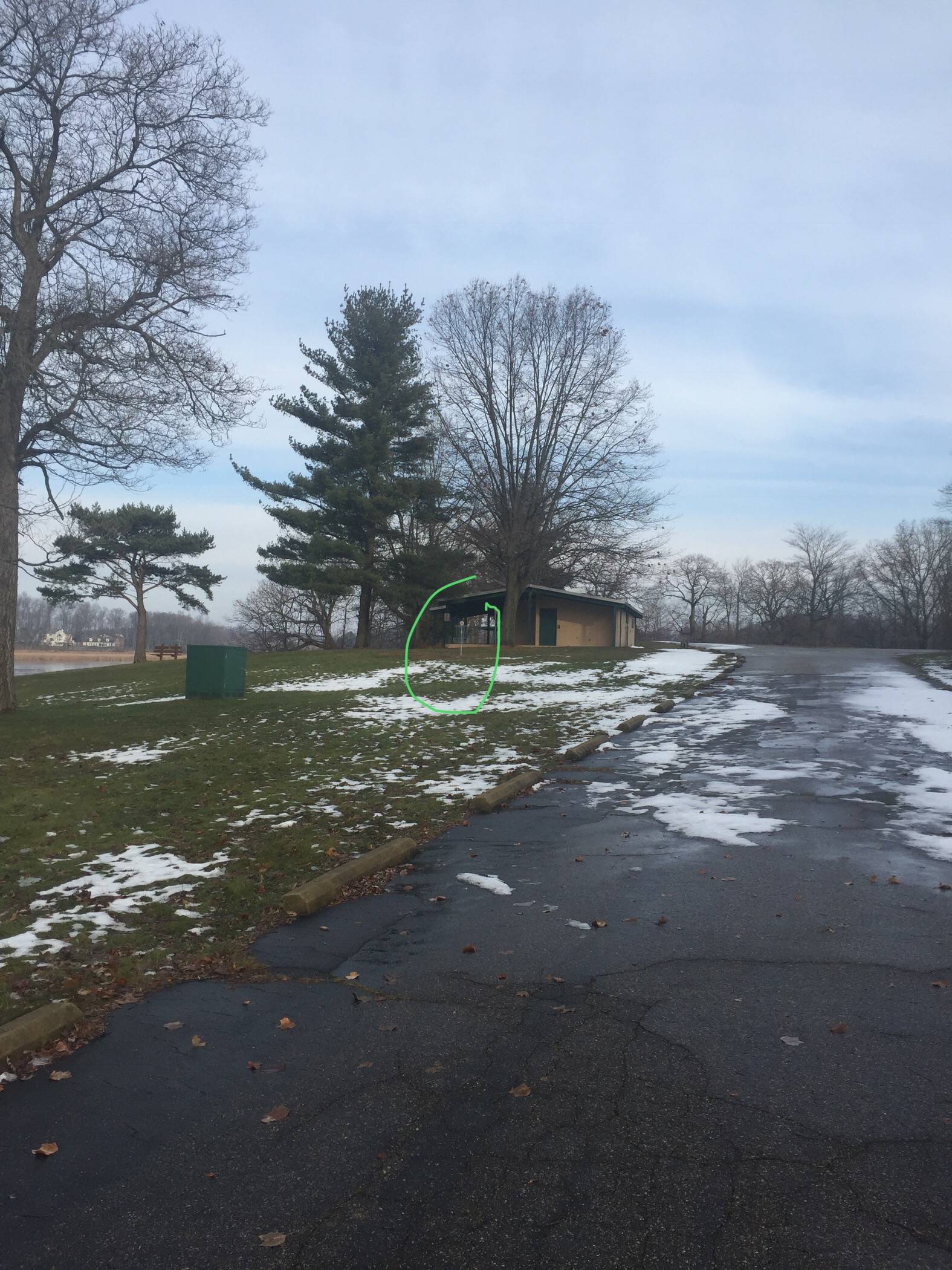 Hole 24 • Cold Brook Park (Climax, MI) Disc Golf Courses Disc Golf