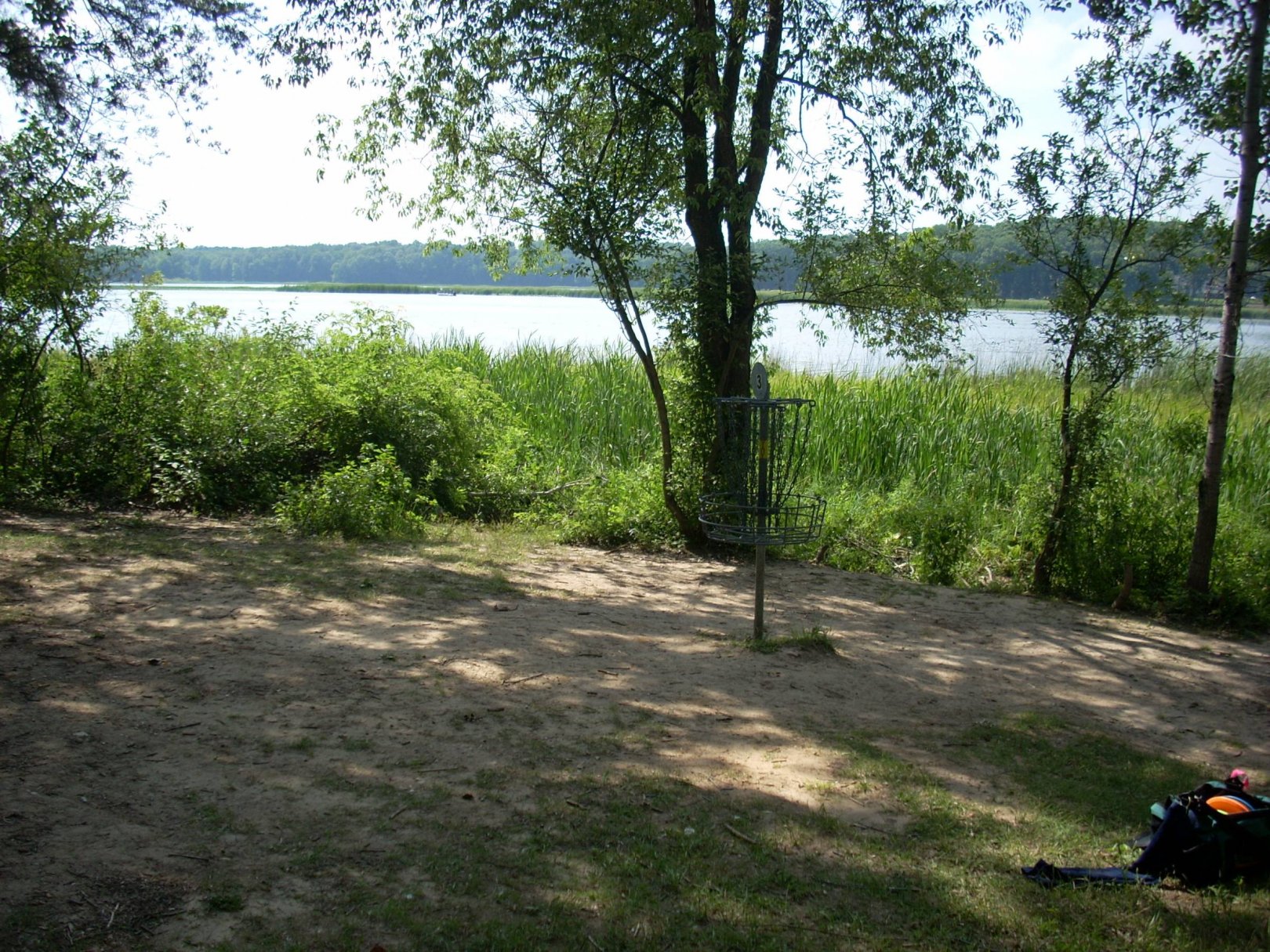 Hole 3 • Cold Brook Park (Climax, MI) Disc Golf Courses Disc Golf Scene
