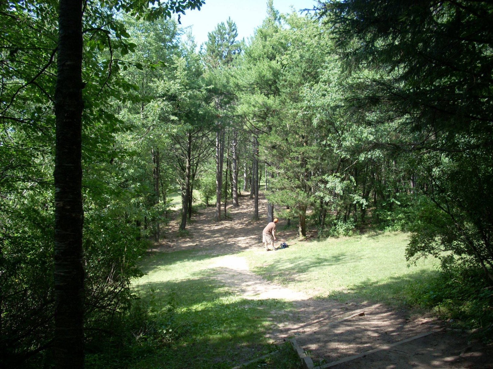 Hole 7 • Cold Brook Park (Climax, MI) Disc Golf Courses Disc Golf Scene