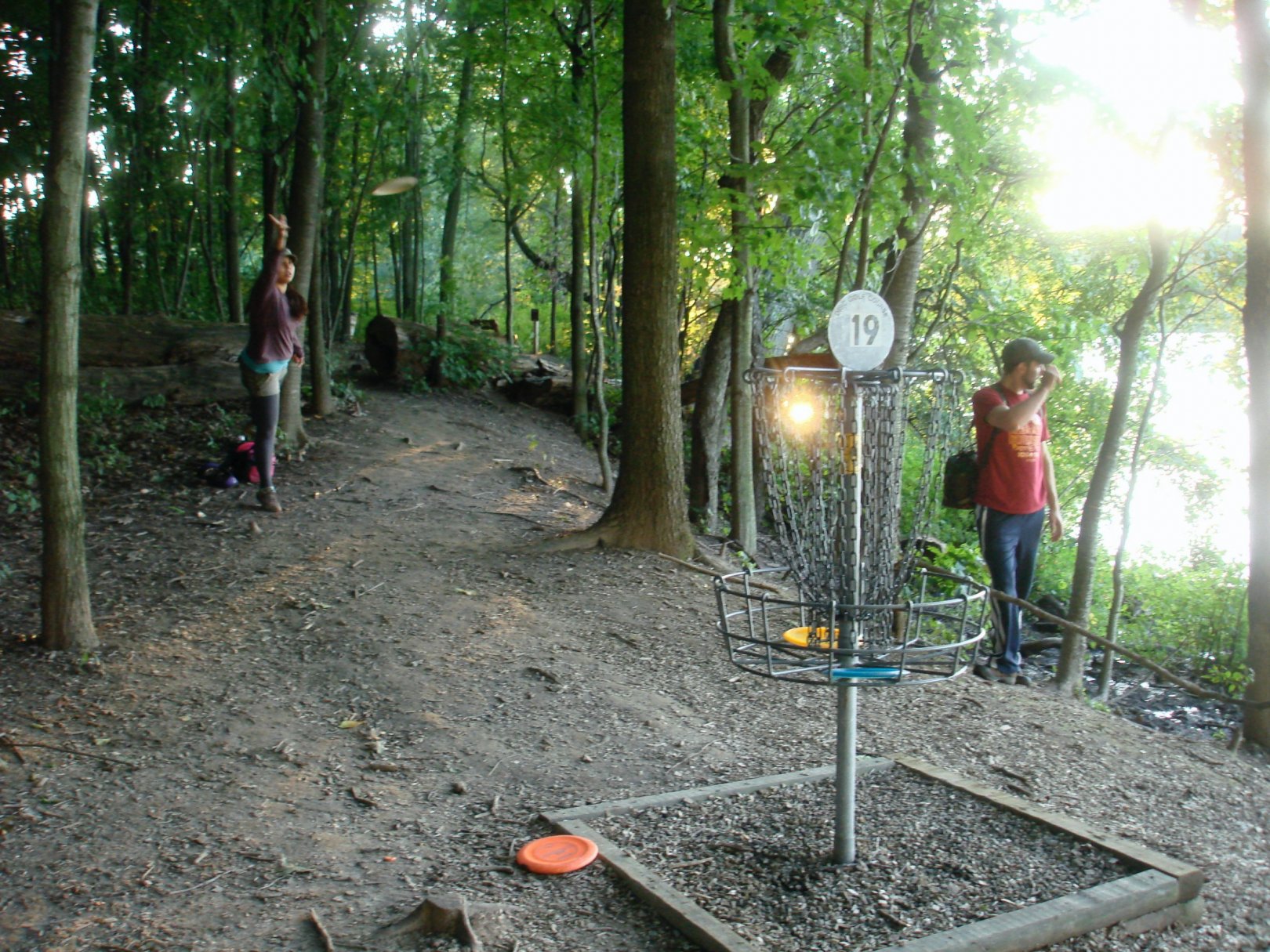 Hole 19 • Cold Brook Park (Climax, MI) Disc Golf Courses Disc Golf