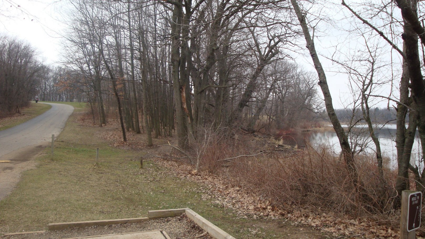 Hole 19 • Cold Brook Park (Climax, MI) Disc Golf Courses Disc Golf