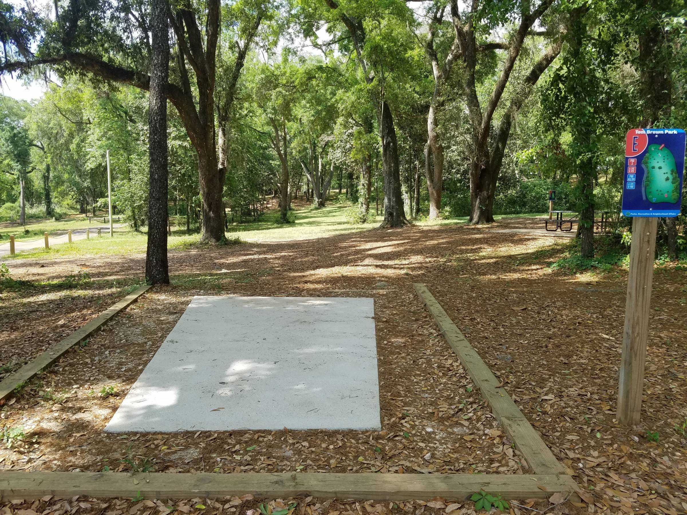 Hole 23 • Tom Brown Park (Tallahassee, FL) Disc Golf Courses Disc Golf Scene