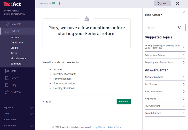 TaxAct Review 2021 Features, Pricing & More The Blueprint