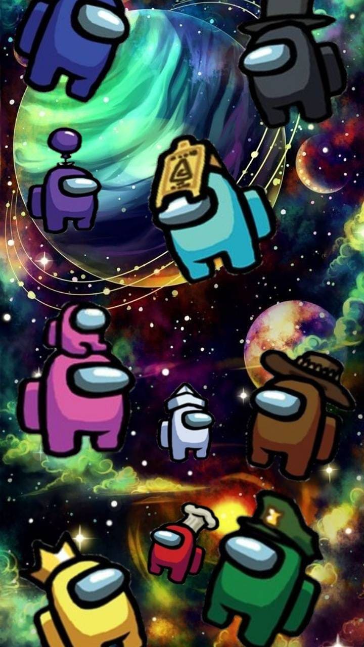 Amung Us Wallpaper Collection of wallpapers on the game among us.