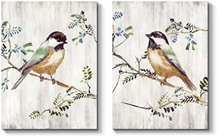 Wall Artwork Toile Murale avec Oiseaux colorés sur Une …
