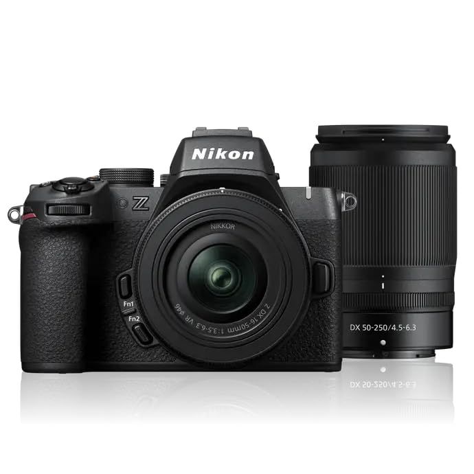 Nikon Digital Camera Z50II kit with NIKKOR Z DX 16-50mm f/3.5-6.3 VR & Z DX 50-250mm f/4.5-6.3 VR Nikon Digital Camera Z50II kit with NIKKOR Z DX 16-50mm f/3.5-6.3 VR & Z DX 50-250mm f/4.5-6.3 VR