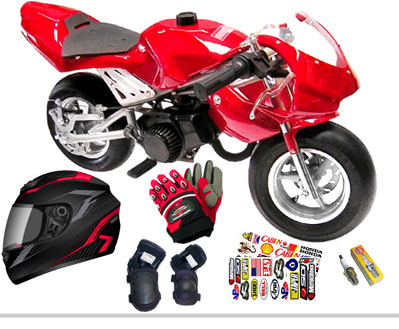 Razor 24 Volt Mini Electric Single Speed Racing Motorcycle, 59% OFF