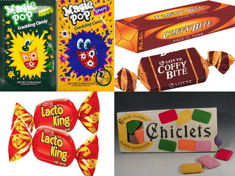 9 Childhood Candies Candies from 90s