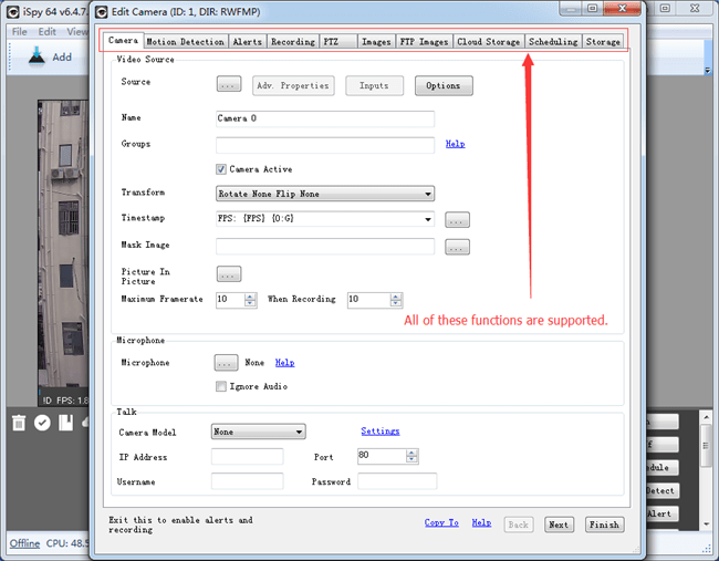 How to Add Reolink Cameras to iSpy Reolink