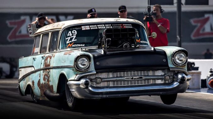 Three NHRA Drivers Seriously Injured in '57 Chevy S**tbox of Doom Crash