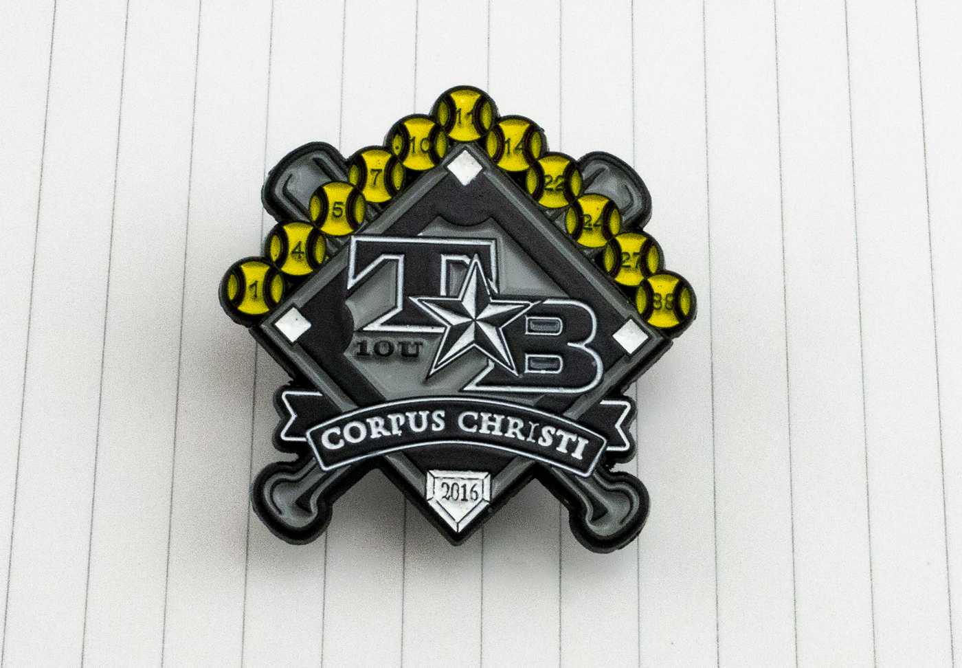 Softball Trading Pins