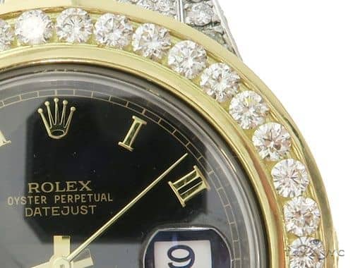 Rolex Datejust 18k Yellow Gold And Steel Oyster Perpetual 58544 Mens Diamond Rolex Watch Collection Two Tone 18k Yellow Gold And Stainless Steel Round Cut 17 00 Ct