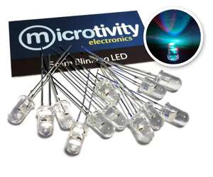 microtivity: 5mm RGB Fast-Blinking LED (Pack of 12)