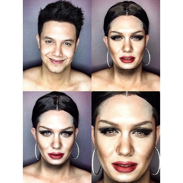 Guy Turns Himself Into Any Celebrity Using Makeup