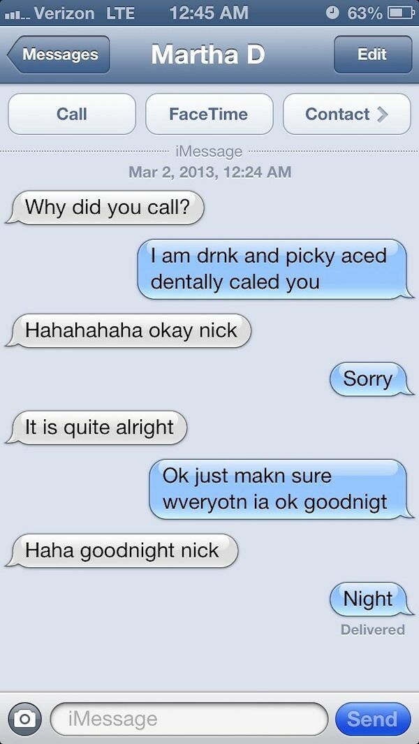 30+ Funny Drunk Texts From Last Night That Are Hilarious