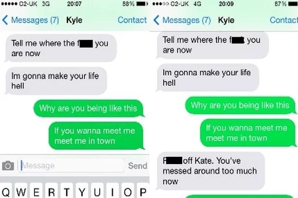 PIC 20Year Old Posts Graphic Warning To Others In Domestically