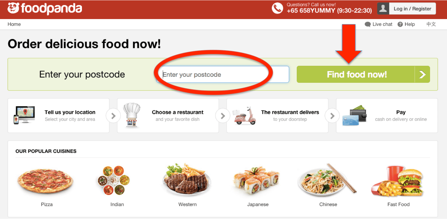foodpanda Online Food Delivery in Singapore (Discount Code)