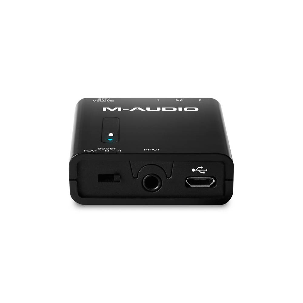 MAudio Bass Traveler Portable 2Channel Headphone Amp MuzikOne