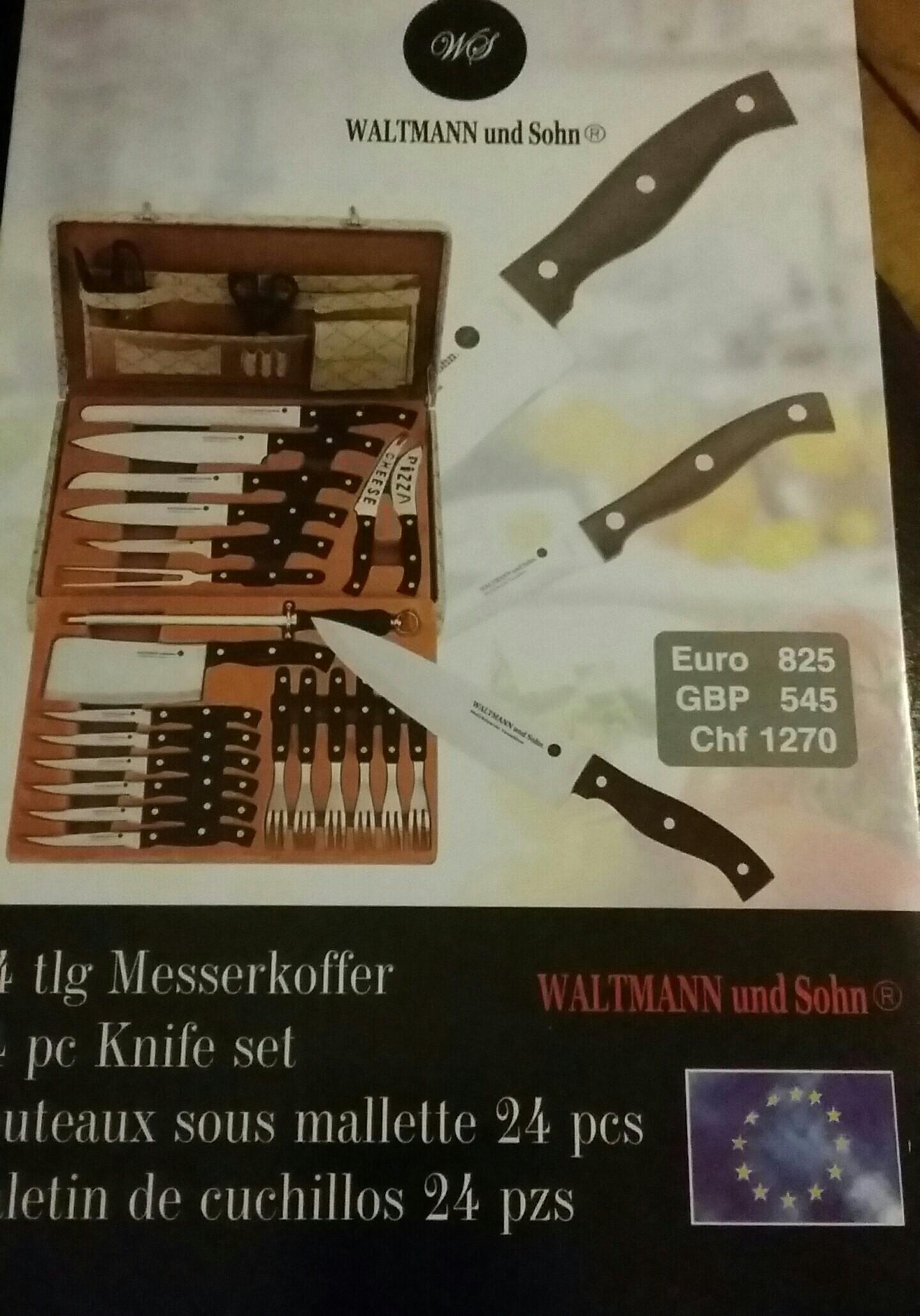 Waltmann und sohn 24 pc knife set in SW16 London für 65,00 £ zum